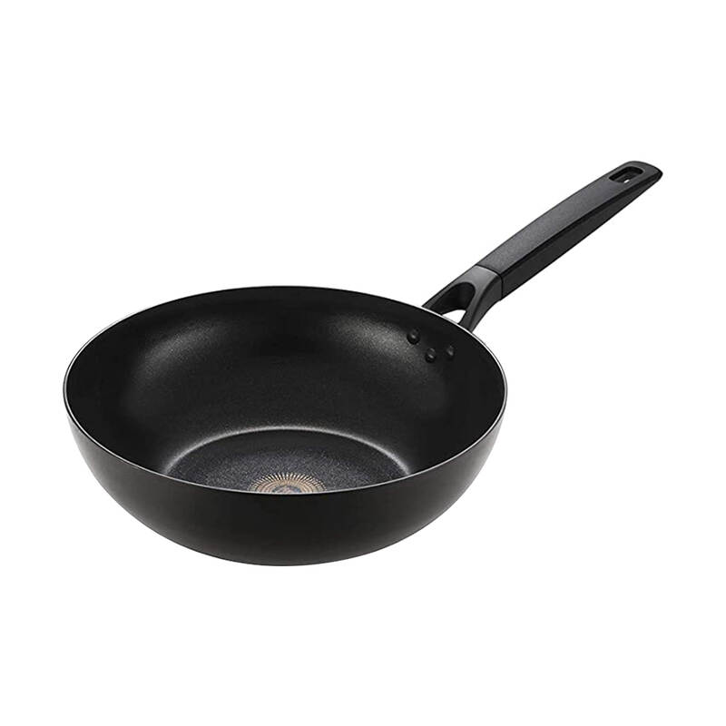 Chảo Nhôm Sâu Lòng Chống Dính Hard&Light Black 30Cm (Có Thể Sử Dụng Bếp Từ) - Màu Đen - Locknlock - LHL5305-IH, , large image number null